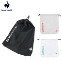 【10%OFF】le coq sportif ルコックスポルティフ メンズ ゴルフ シューズバッグ 巾着型 シューズケース LG5STT22M 25SS 春夏 ...
