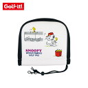 【セール】LiTE ライト Golf it! ゴルフイット ゴルフ ヘッドカバー アイアン用 H-156 アイアンカバー スヌーピーレッスン かわいい キャラク...