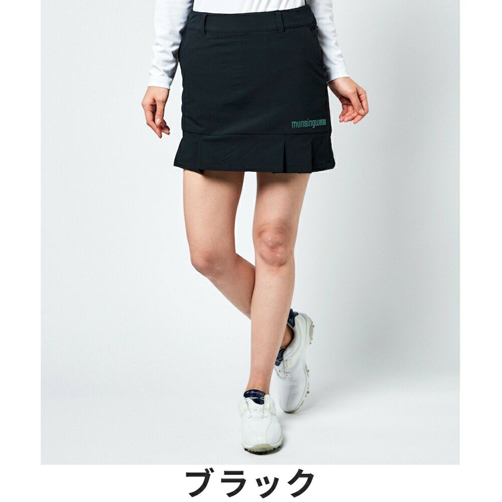 【50%OFF】Munsingwear マンシングウェア レディース ゴルフウェア スカート ENVOY エンボイ 防風はっ水ストレッチストームフリーススカート MEWUJE04 22FW 秋冬 高輝度再起転写