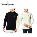 マンシングウェア 【40％OFF セール】Munsingwear マンシングウェア メンズ ゴルフウェア シャツ HEAT NAVIストレッチ起毛ハイネック長袖シャツ MGMUJB07 22FW 秋冬 蓄熱保温 吸湿発熱 機能性 アクリル レーヨン ナイロン