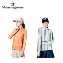 マンシングウェア 【P5倍】【10％OFF】Munsingwear マンシングウェア レディース ゴルフウェア シャツ 吸汗速乾リンクスストライプジップアップ長袖シャツ MGWWJB04 23FW 秋冬 UV CUT UPF50