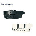 【セール】Munsingwear マンシングウェア メンズ ゴルフ ベルト スライドロックバックル MG4FBL21M 24FW 秋冬 利便性 デザイン性 サイ...