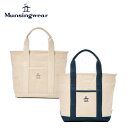 【セール】Munsingwear マンシングウェア ユニセックス ゴルフ ラウンドバッグ 帆布カートバッグ MG4FTT01U 24FW 秋冬 ペンギンロゴ刺繍...
