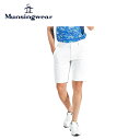 【セール 10%OFF】 Munsingwear マンシングウェア メンズ ゴルフウェア パンツ 神白ハーフパンツ MG5SHP21M 25SS 春夏 透け防止...