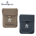 【10%OFF】Munsingwear マンシングウェア メンズ ゴルフ ポーチ ポケット装着マグネットポーチ MG5SBZ15M 25SS 春夏 マチ付きポケ...