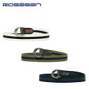 【セール】Rosasen ロサーセン メンズ ゴルフ ベルト ラインテープベルト 04669831 23FW 秋冬 サイズレス仕様 カジュアル ポリエステル ポ...