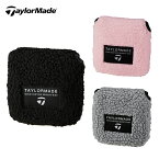 【セール】TaylorMade テーラーメイド メンズ ゴルフ ヘッドカバー ボアパターカバー マレット TL207 23FW 秋冬 織ネーム開閉式 合成皮革 ポリエステル