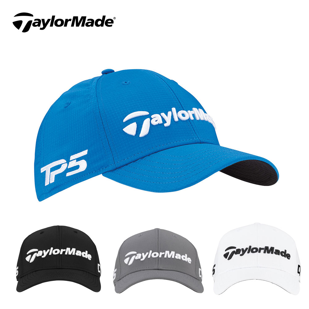 テーラーメイド 【SS期間中エントリーで店内全品P10倍】【セール】TaylorMade テーラーメイド メンズ ゴルフウェア 帽子 キャップ ツアーレーダー JE804 24SS 春夏 3D刺繍 プロダクトロゴ シンプル ブラック グレー ロイヤル ホワイト