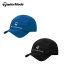 テーラーメイド 【セール】TaylorMade テーラーメイド メンズ ゴルフ 帽子 キャップ パッカブル ジェットキャップ TJ038 23SS 春夏 ブルー ブラック