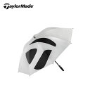 TaylorMade テーラーメイド メンズ ゴルフ 傘 TM サンブレラ 60 TK132 25SS 春夏 大きなロゴ 大型UV 機能性 シンプルデザイン 汎...
