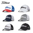 タイトリスト 【セール】Titleist タイトリスト メンズ ゴルフウェア 帽子 キャップ ツアーパフォーマンス メッシュ キャップ HJ2CPM 24SS 春夏 スナップクロージャー 機能性 ポリエステル ポリウレタン