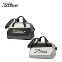 Titleist タイトリスト メンズ ゴルフ ボストンバッグ パースート TA25PSBB 25SS 春夏 軽量 ベーシックデザイン 背面シューズポケット付き...