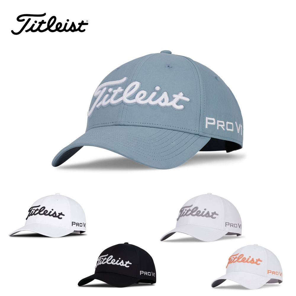 タイトリスト 【セール】Titleist タイトリスト レディース ゴルフウェア 帽子 キャップ ウィメンズ ツアーパフォーマンス TH22AWTP 24SS 春夏 アジャスター付き ポリエステル ポリウレタン 7色展開