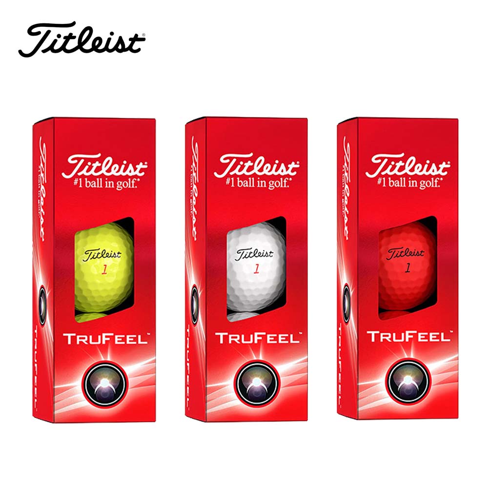 ゴルフボール Titleist TRUFEEL 1スリー