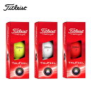 ゴルフボール プチギフト ゴルフボール Titleist TRUFEEL 1スリーブ 3球入り タイトリスト トルゥーフィール 2024年モデル 日本正規品 T6036S-J T6136S-J T6536S-J