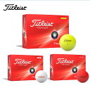 ゴルフボール Titleist TRUFEEL 1ダース 12球入り タイトリスト トルゥーフィール 2024年モデル 新作 日本正規品 T6036S-J T6136S-J T6536S-J ホワイト イエロー マットレッド