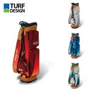 【セール】TURF DESIGN ターフデザイン ユニセックス ゴルフ キャディバッグ TDCB-BD70 24FW 秋冬 ポケット形状 フィドロック 小物入れ...