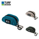 【セール】 TURF DESIGN ターフデザイン ユニセックス ゴルフ ボールケース ボールポーチ TDBP-BE70 25SS 春夏 ボール2球入 小物収納...