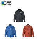 【セール】TURF DESIGN ターフデザイン メンズ ゴルフウェア レインウェア レインジャケット TDRW 2370J 23SS 春夏 ストレッチ素材 メ...
