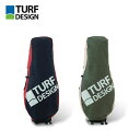 【セール】TURF DESIGN ターフデザイン ユニセックス ゴルフ キャディバッグカバー トラベルカバー TDTC-2278 24FW 秋冬 立体裁断 コン...