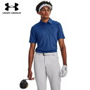 アンダーアーマー 40%OFF セール UNDER ARMOUR アンダーアーマー メンズ ゴルフウェア シャツ プレーオフ ポロ3.0 ストライプ 1378676 23SS 春夏 通気性 4wayストレッチ 水分コントロール 抗菌防臭 UPF40 ルーズ 送料無料