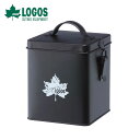 LOGOS ロゴス アウトドア 収納ボックス メタルパームBOX 81340201 幅13.5×奥行11.5×高さ17cm 300g キャンプ たき火 BBQ