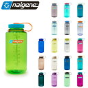 NALGENE ナルゲン アウトドア 水筒 広口1.0L Tritan Renew 91642 完全密閉 飽和ポリエステル樹脂 丈夫で軽い キャップとループが一体化 ポリプロピレン ポリエチレン 19カラー展開