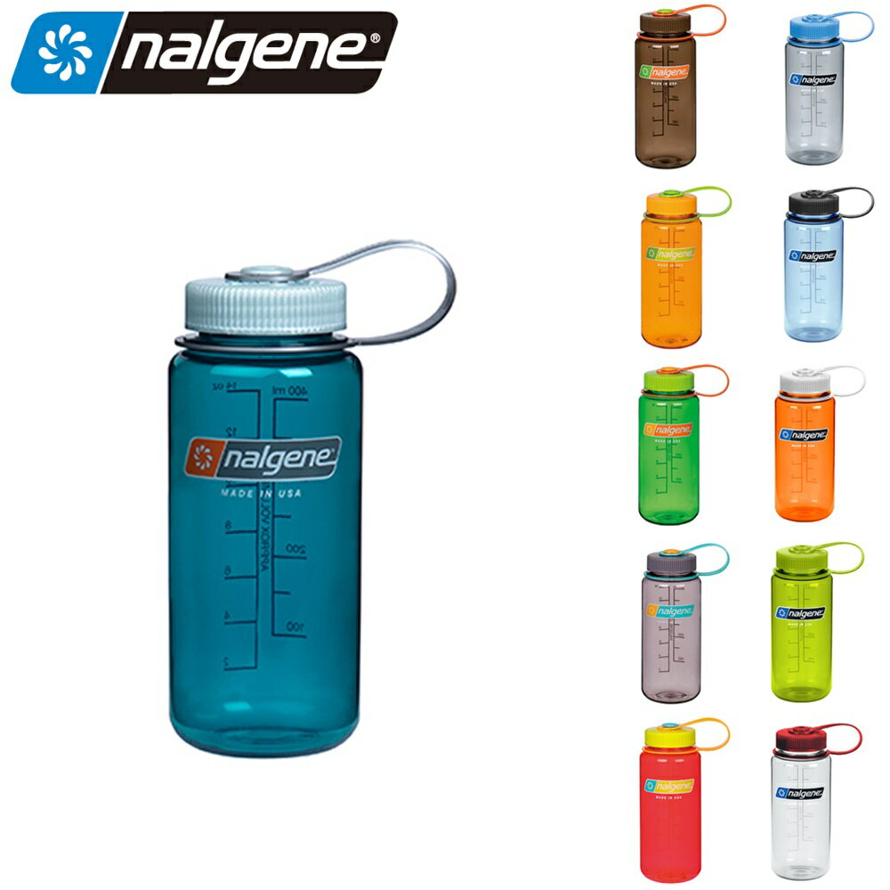 NALGENE ナルゲン スポーツ アウトドア ボトル 広口0.5L Tritan 91175 衛生的 完全密閉 飽和ポリエステル樹脂 丈夫で軽量 キャップとループが一体化 ポリプロピレン ポリエチレン 11カラーのサムネイル