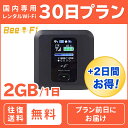 レンタル wifi 30日 プラン 往復送料無料 1日 2G...