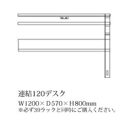 連結 120 デスク ランディー天板：ウォールナット突板木部：ラバーウッドコンセント付オプション引出しあり送料無料(玄関前配送)北海道・沖縄・離島は除く