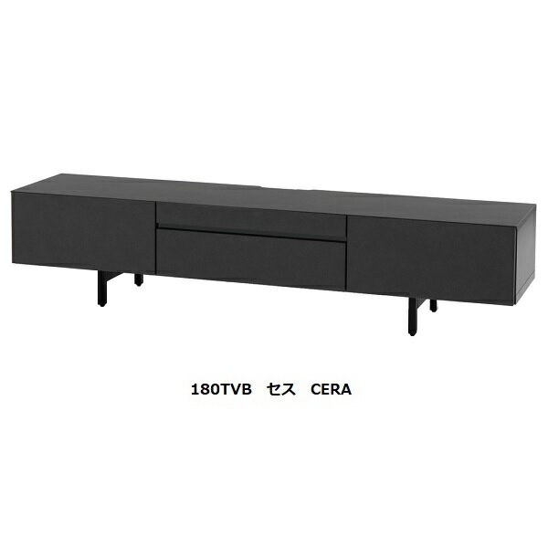 楽天F-ROOMTVボード セス 180TVB2色対応：CERA/WH表面材：塩ビシート脚：ラバーウッドフルオープンレール仕様開梱設置送料無料 北海道・沖縄・離島は除く