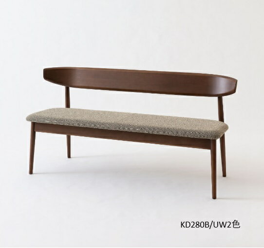 【開梱設置送料無料】10年保証飛騨産業製 背付きベンチ(幅150cm) SEOTO(セオト) KD280B 張座主材：ビーチ材 塗色：8色対応ポリウレタン樹脂塗装受注生産 納期約30〜45日開梱設置送料無料 北海道・沖縄・離島は除く