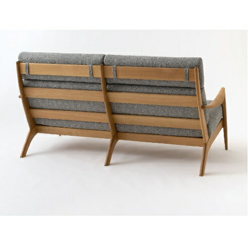 【開梱設置送料無料】10年保証飛騨産業製 2PソファVIOLA(ヴィオラ)WT101W 主材:ウォールナット 塗色:2色対応ポリウレタン樹脂塗装張地:110色対応受注生産 納期約30～45日開梱設置送料無料ただし北海道・沖縄・離島は除く [2]