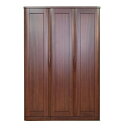 橋詰家具 国産 1300 洋服 メイクス 楠無垢材使用2段吊り可能ウレタン塗装F☆☆☆☆適合開梱設置送料無料(北海道・沖縄・離島は見積もり)