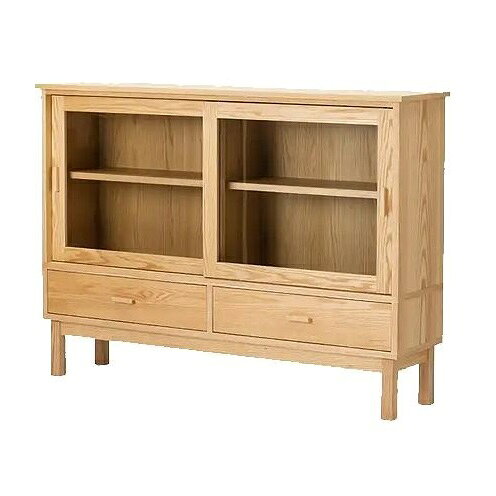 【開梱設置送料無料】レグナテック社製160キャビネット エーデル2素材対応(WN/OAK)オイル塗装受注生産(納期約30〜40日)開梱設置送料無料北海道、沖縄、離島は別途お見積り [2]