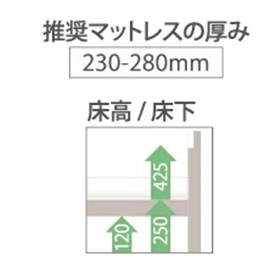sembella(センベラ)シングルベッドフレームレオニ ナラ材(節有)床板:スノコ仕様マットレス別売り送料無料(玄関前配送)北海道・沖縄・離島はお見積り [2]