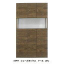 国産 104H シューズボックス / 下駄箱 ドール材質:シート(引手部分オーク)ソフトクローズの丁番使用オープン部分、本体内部の背板:白色送料無料(玄関前配送)北海道・沖縄・離島は見積もり