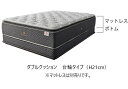 【開梱設置送料無料】シーリー (Sealy)ダブルクッション(Double Cushion)台輪タイプ(H21cm)4サイズ対応(S/SD/D/DW)ボトム2色対応(ブラック/CJブラック)開梱設置送料無料北海道・沖縄・離島は見積もり