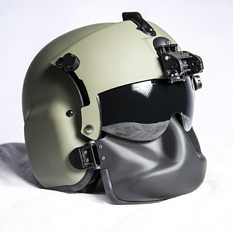 物品-米軍HGU-56Pパイロットヘルメット EVI社•製 レッド y1CsG