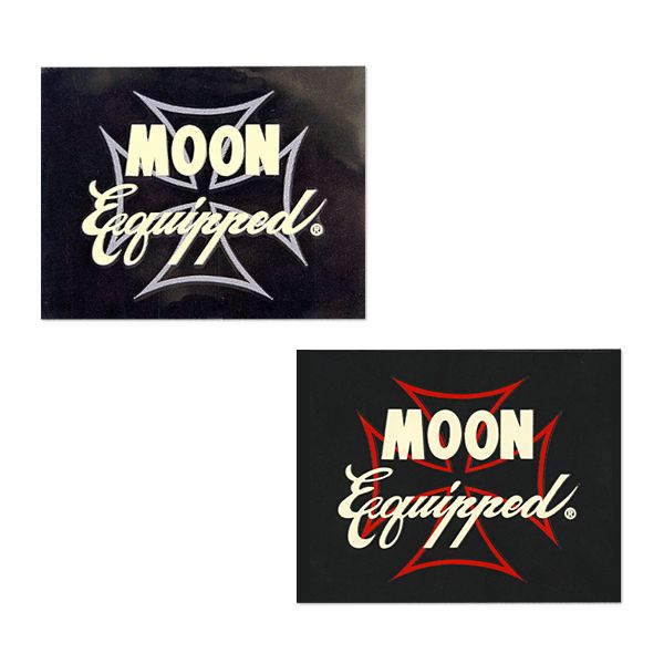 MOON EQUIPPED IRON CROSS STICKER