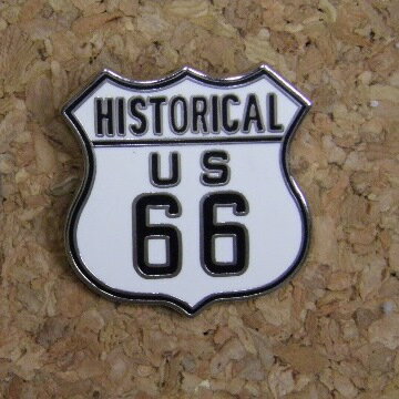 Pins US Route 66　ピンズ　ルート66　ピンバッジ【ヒストリカル】