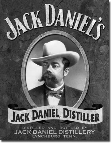 1622Jack Daniel's Portraitジャックダニエル　ポートレイトアメリカン雑貨　ブリキ看板Tin Sign　ティンサイン3枚以上で送料無料！