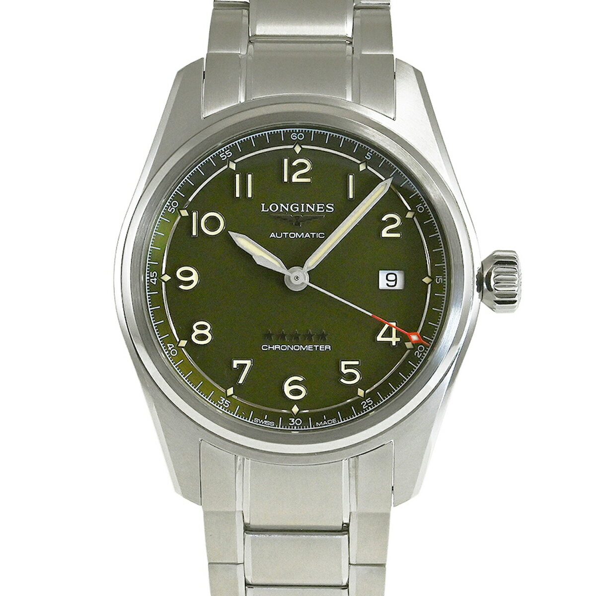 ☆クリスマスセール☆【中古】LONGINES ロンジン スピリット L3.810.4.03.6【その他ブランド】