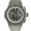 ☆夏のBIGSALE☆【中古】HUBLOT ウブロ ビッグ・バン インテグレーテッド チタニウム ホワイト日本限定 451.NE.2010.NX.JPN