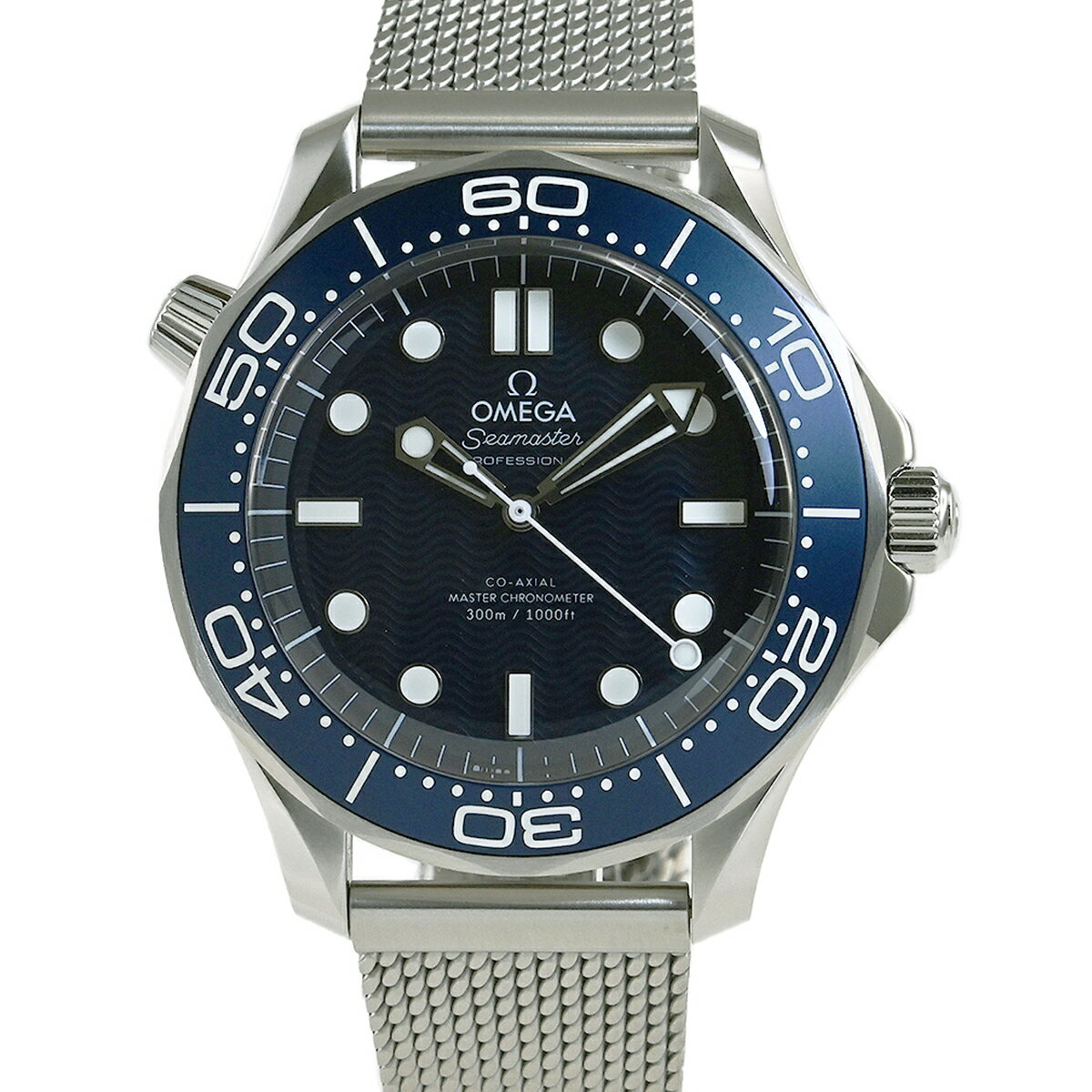 ☆夏のBIGSALE☆【中古】OMEGA オメガ シーマスター ダイバー 300M コーアクシャル マスター クロノメーター 42MM ボンド映画60周年記念モデル 210.30.42.20.03.002