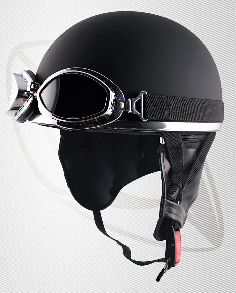 半キャップ ハーフヘルメット マッドブラック(艶消しの黒)(bcl-950-dx)送料無料!（サイズ 58~60cm・SG規格認定・25cc以下対応）（DFサイズ）