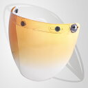 ヘルメットシールド JACK3 SHIELD 汎用シールド(フラッシュミラー ブラウングラデーション) UVカット・ハードコート 送料無料