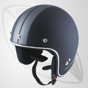 ジェットヘルメット マッドブラック・ガンメタ（BJS-65GXa) 大きめサイズ(SG規格認定・全排気量OK) 送料無料（一部地域除く）