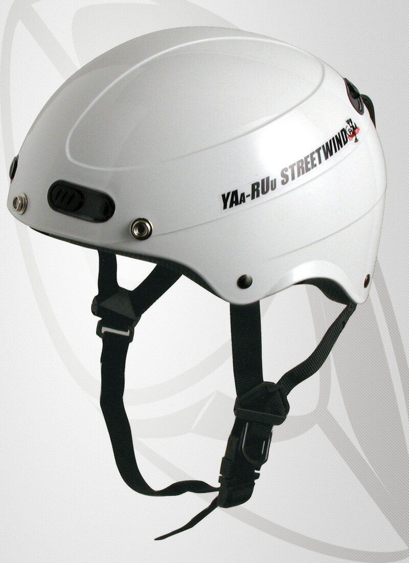 半キャップ・ハーフヘルメット ホワイト SG規格認定・125cc以下対応・Freeサイズ (bstr) (サイズ 58~59cm)