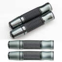 バイク グリップ アルミ アルマイトコーティング Slider Grip アルミ スライダー グリップ 汎用 直径22.2mm 送料無料